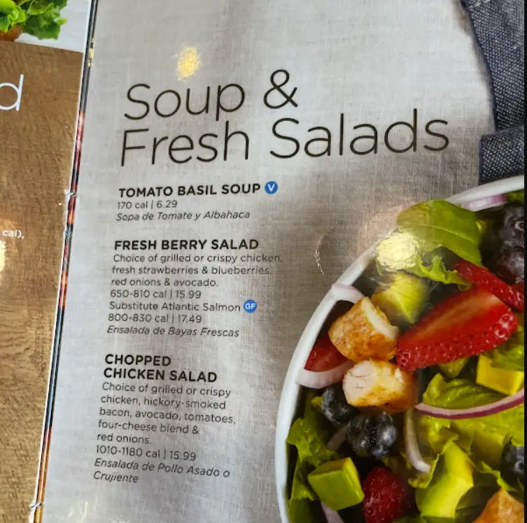 Ihop Soup and Salad Menu