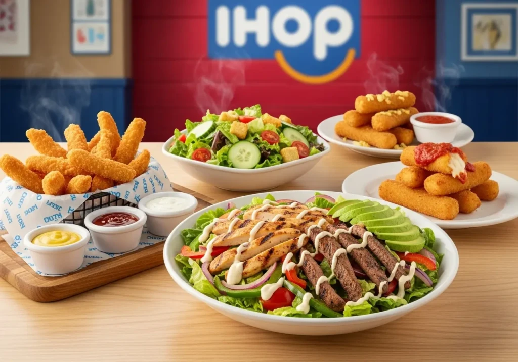 Appetizers & Salads at IHOP menu