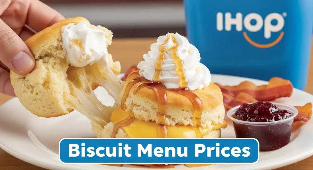 IHOP Biscuits menu