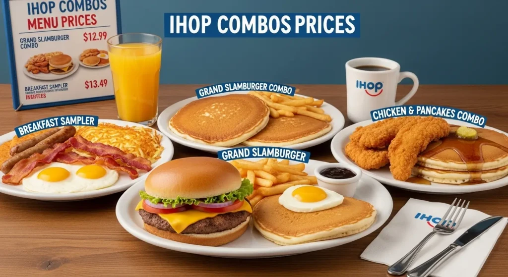 IHOP combos menu