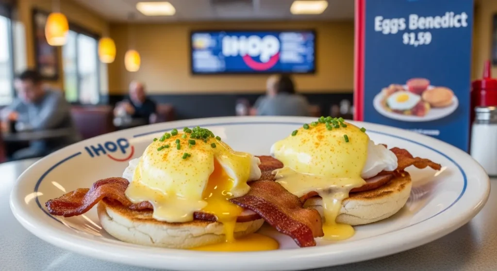 IHOP Eggs Benedict Menu Prices