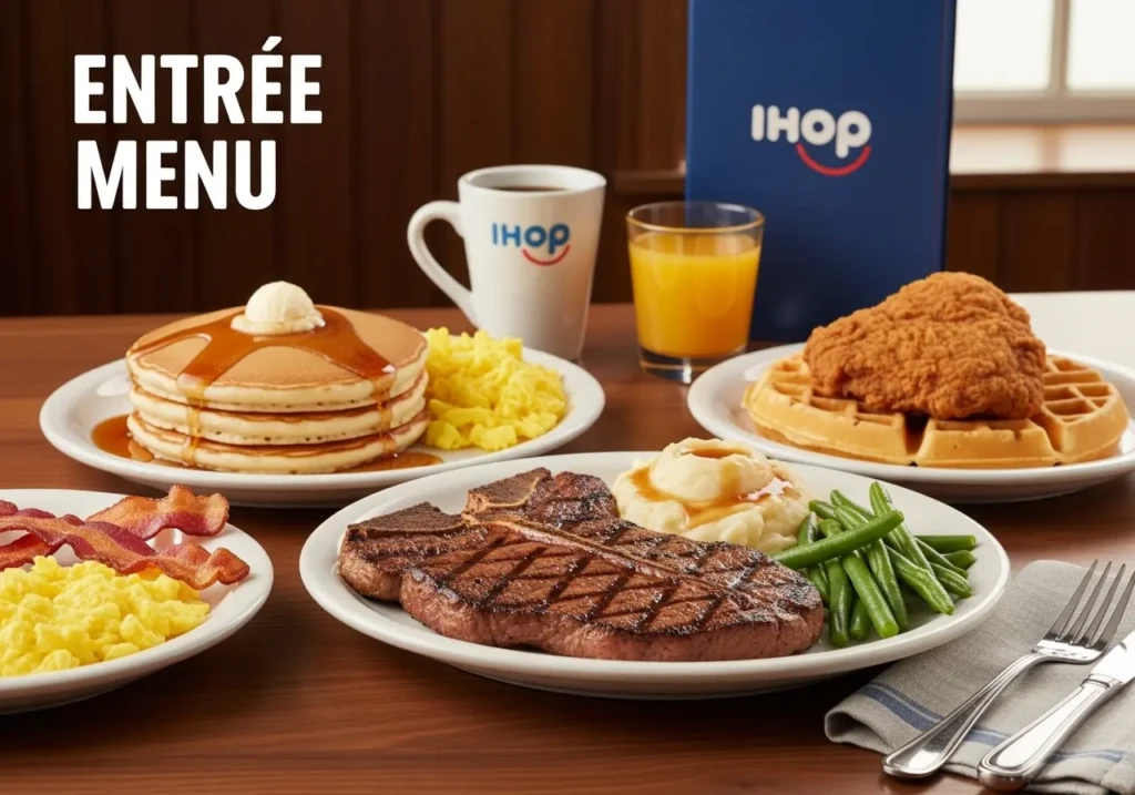IHOP Entrée Menu
