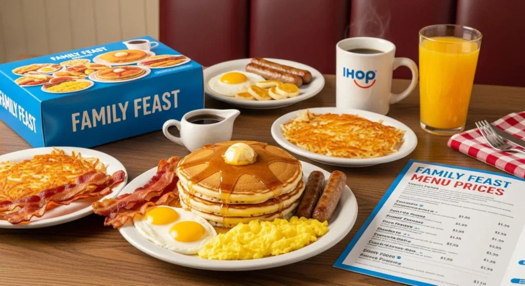 IHOP family feast menu prices