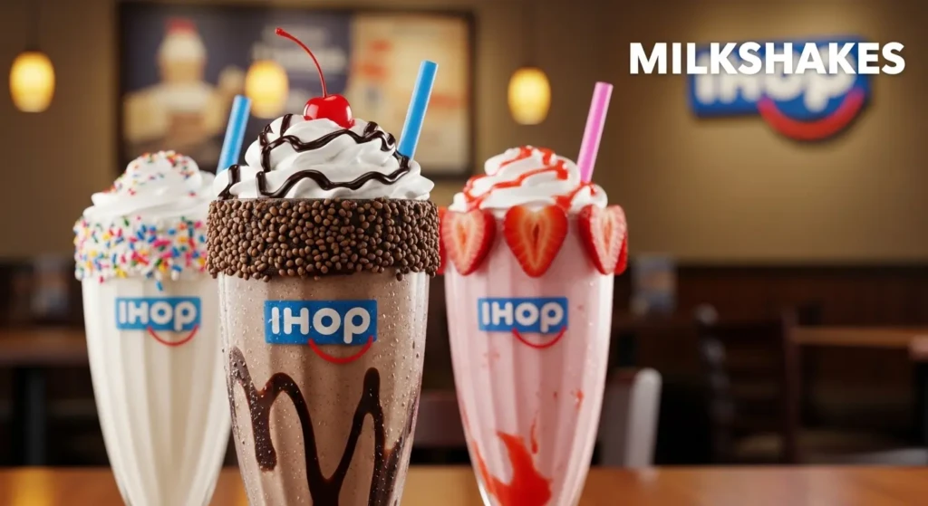 IHOP milkshakes