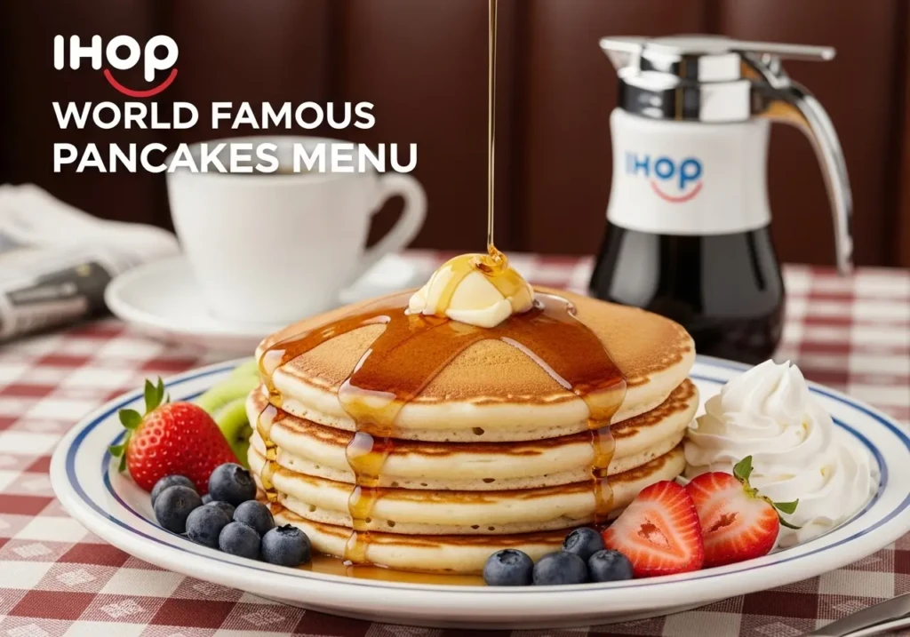IHOP World Famous Pancakes Menu