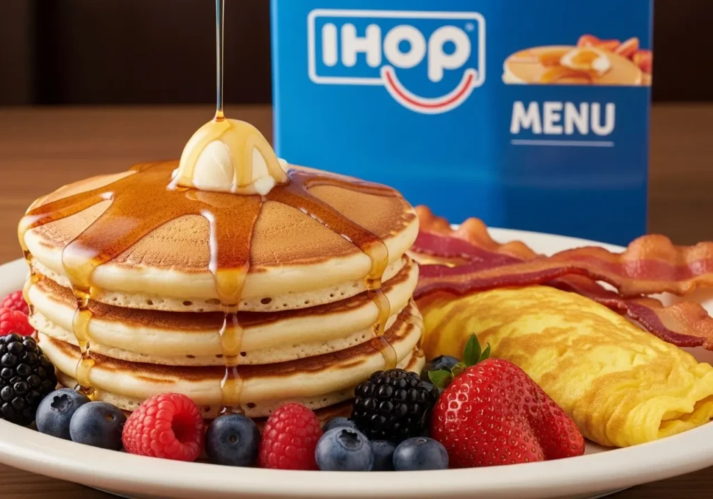 IHOP menu